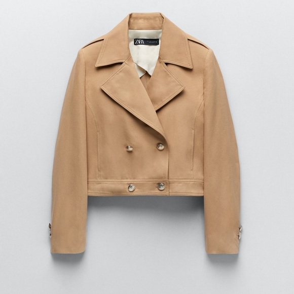ZARA BNWT Cropped Jacket - Picture 6 of 7